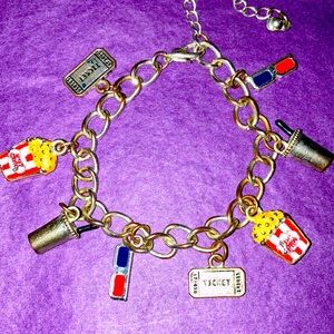 Movie anyone? Retro Adorable movie theatre themed bracelet